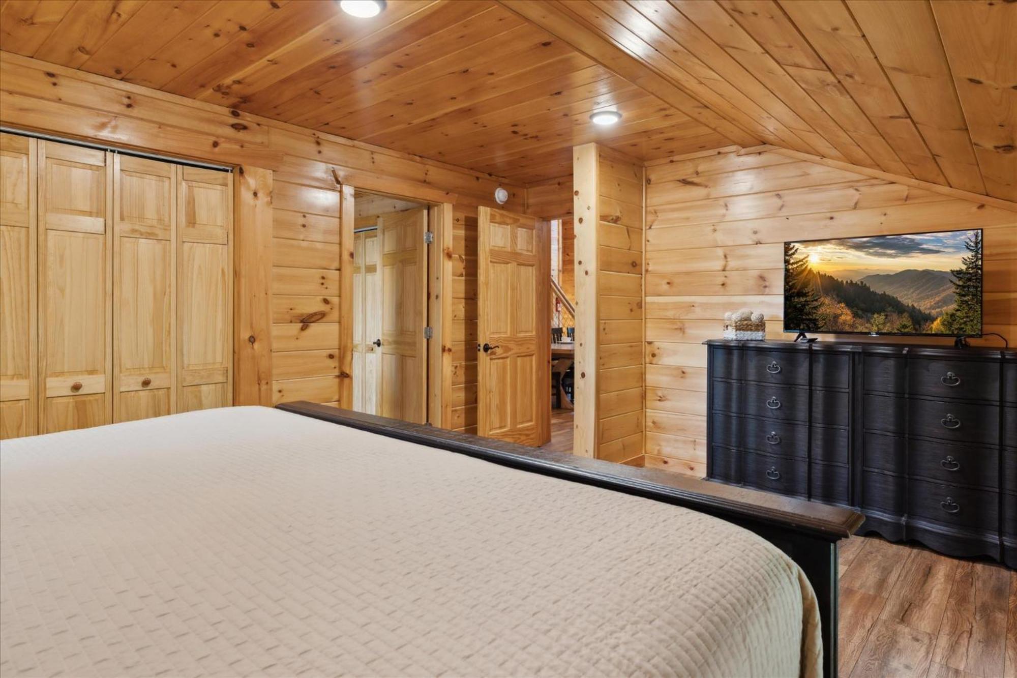 Hot Tub Fire Pit Game Room Theater Easy Access Sleeps 12 - Black Bear Lodge Pigeon Forge Eksteriør bilde